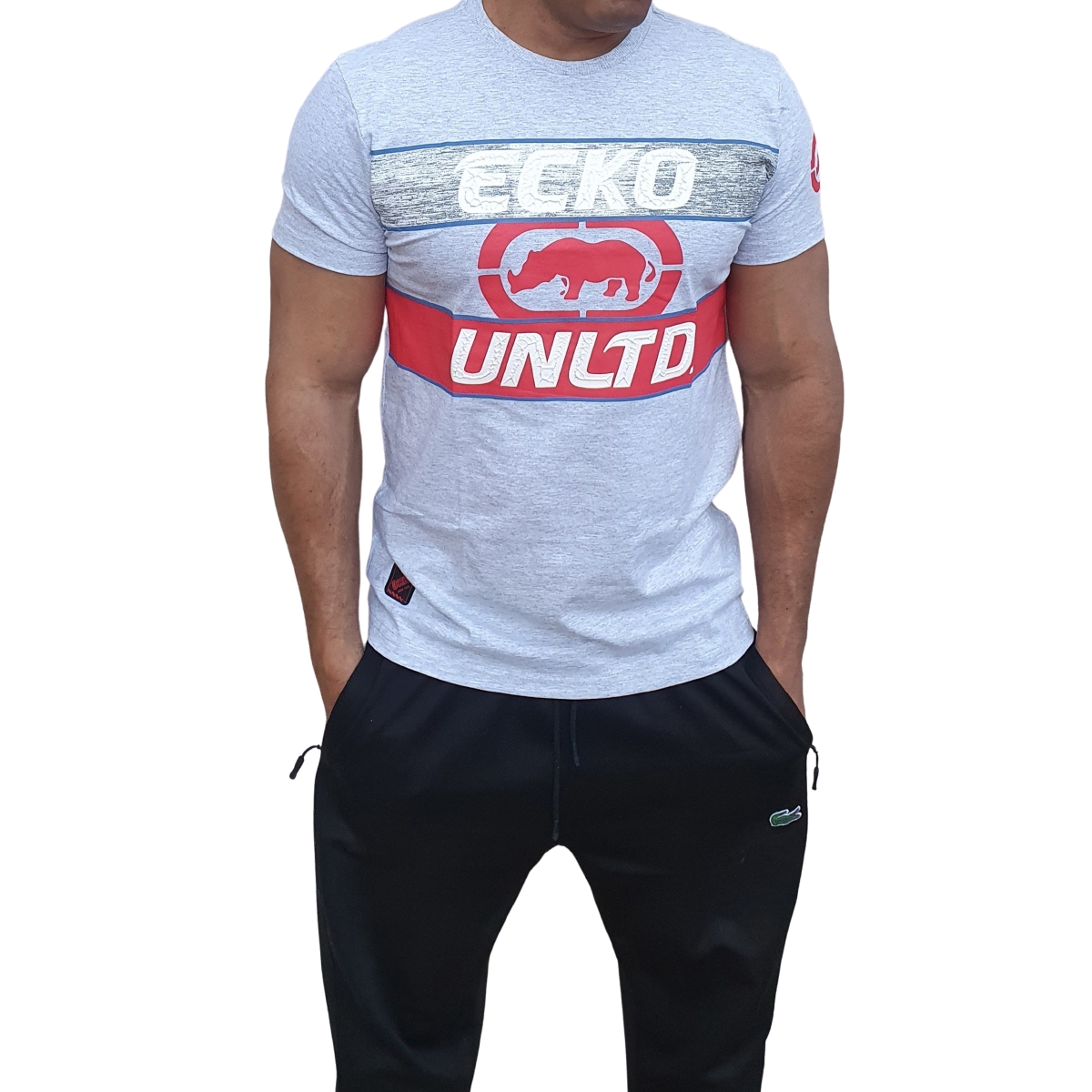 Camiseta Masculina Eckõ Unltd Especial Manga Curta K570A - Imagem 2