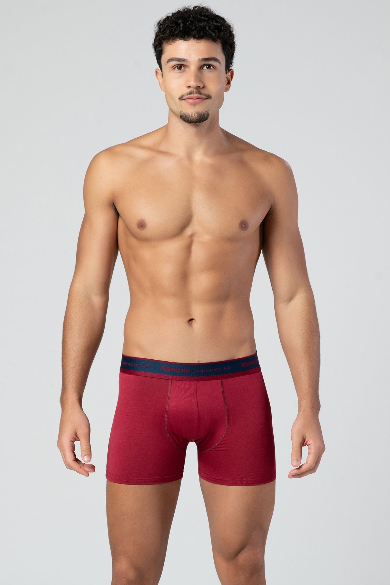 Boxer Microfibra Soft Lisa Toque Aveludado Keeper 480