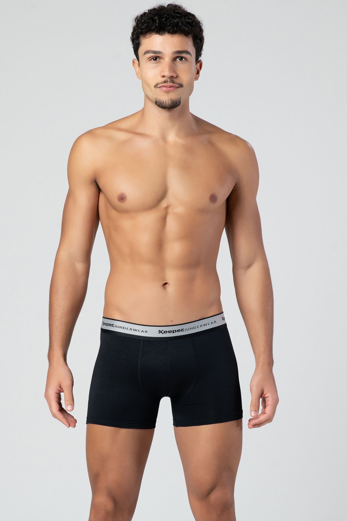 Boxer Microfibra Soft Lisa Toque Aveludado Keeper 480 - Imagem 2