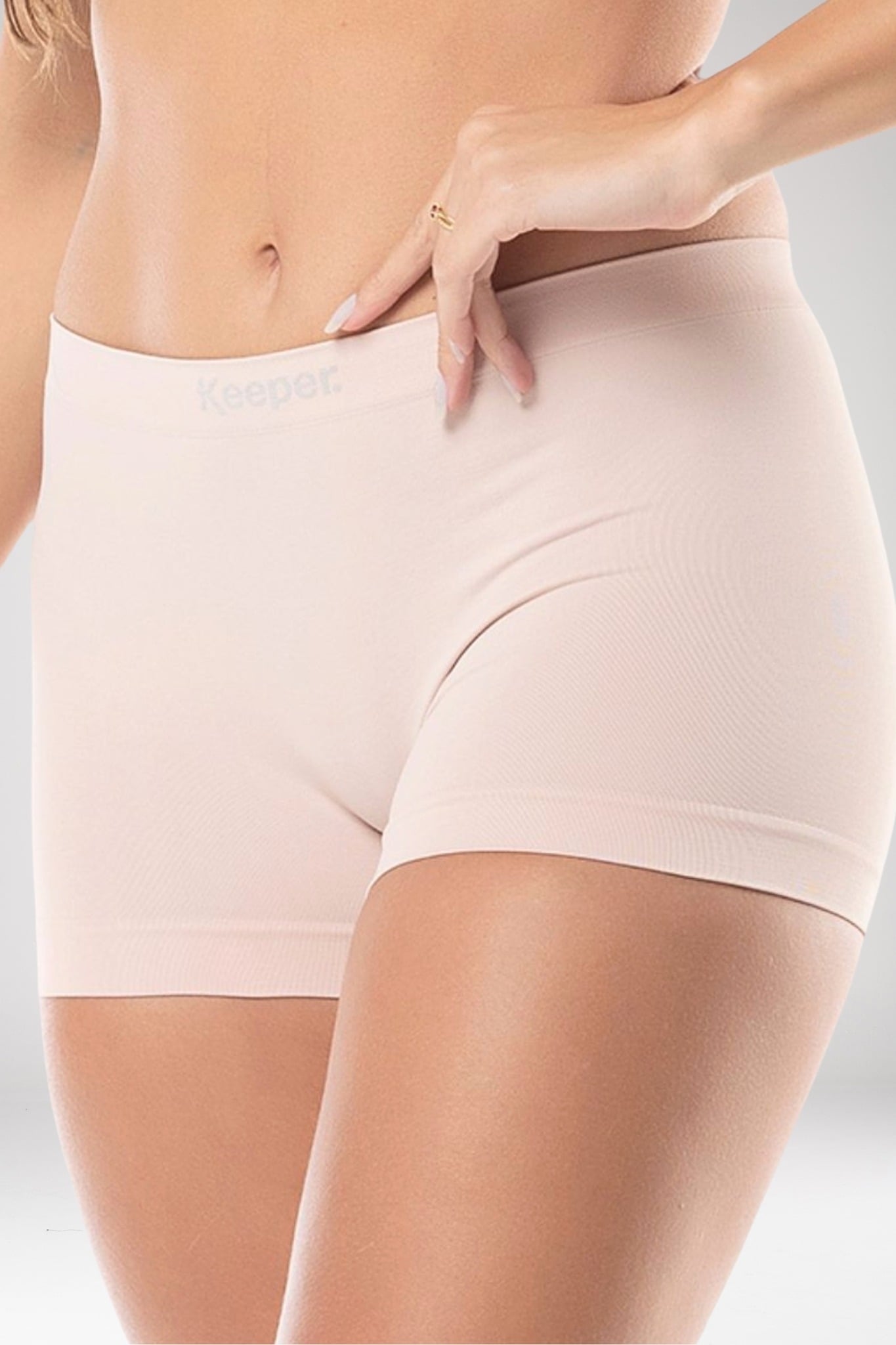 Calcinha Boxer Cueca Feminina Microfibra Boyshort Box Keeper