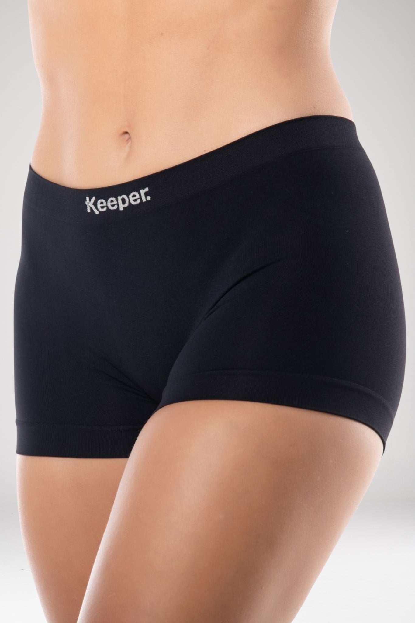 Calcinha Boxer Cueca Feminina Microfibra Boyshort Box Keeper - Imagem 3