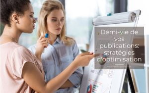 Demi-vie de vos publications: stratégies d'optimisation 2024 Demi-vie de vos publications: stratégies d'optimisation 2024