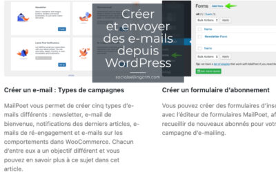 Créer et envoyer des e-mails depuis WordPress