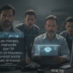 Les métiers menacés par l'IA vers un nouveau contrat social avec le travail