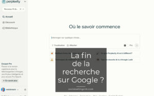 La fin de la recherche sur Google : l'ascension de Perplexity AI La fin de la recherche sur Google : l'ascension de Perplexity AI