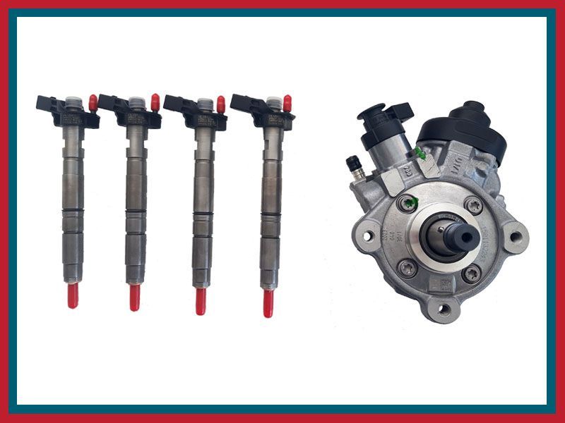 0445010507 e 0445116030 | Pompa Iniezione e iniettori common rail CP4 revisionati
