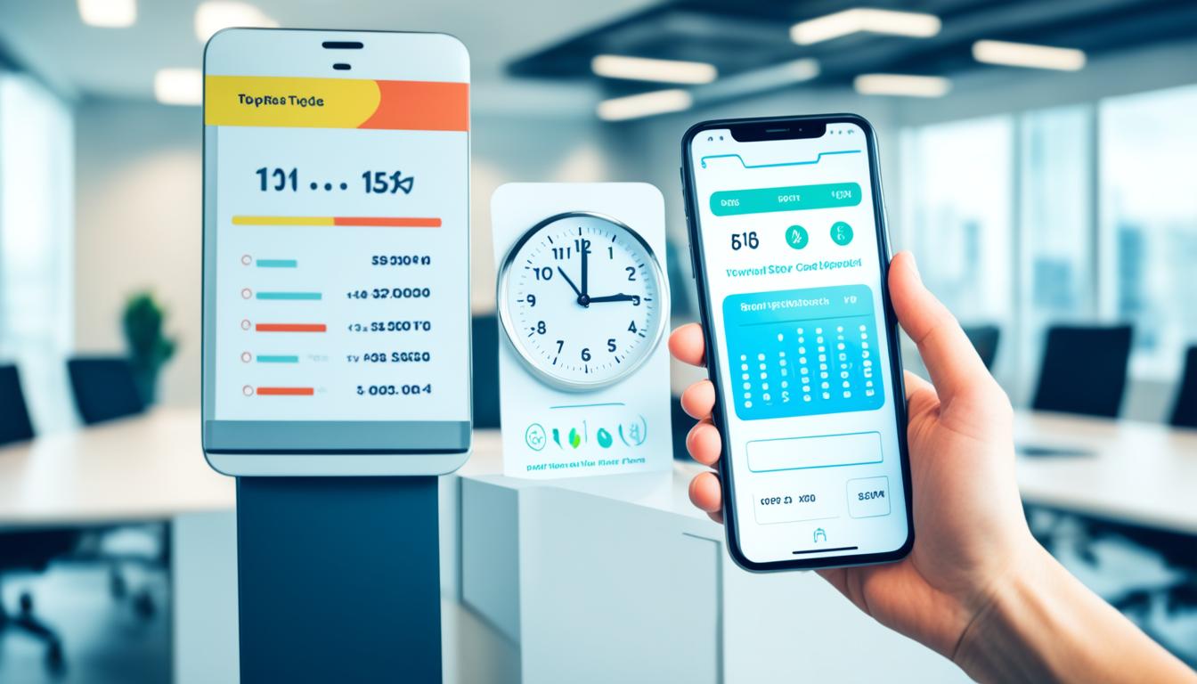 mobile timekeeping mobile timekeeping