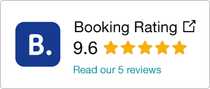 Booking.com Rating 9.6/10