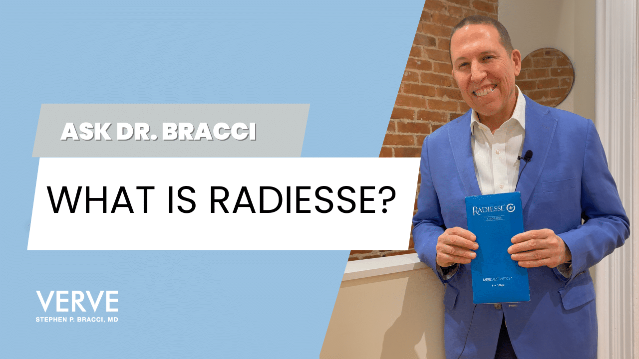 What is Radiesse and how does it stimulate collagen?