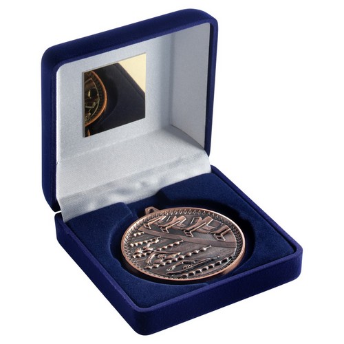 Swimming Medal and Box