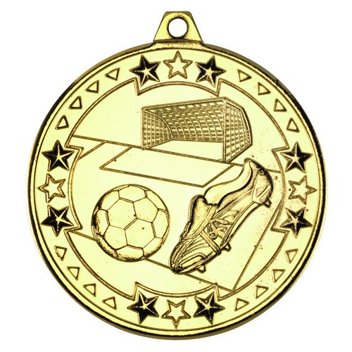 Gold Football Medal