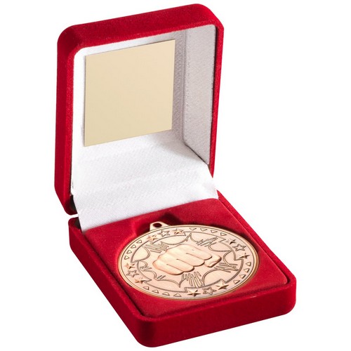Martial Arts Medal & Box