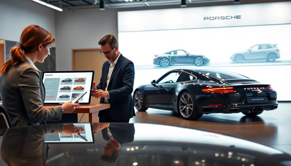 Découvrez l’univers de Porsche.com : modèles, services et exclusivités