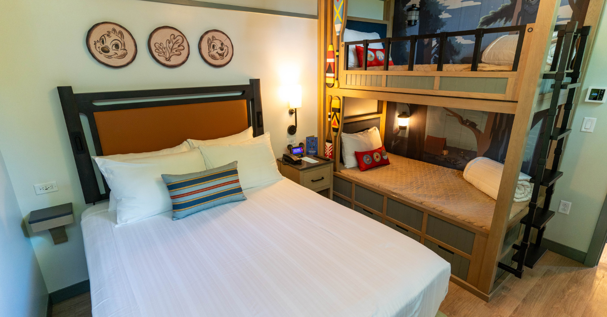 Disney 39 s Fort Wilderness Cabins - Fort Wilderness Cabins Bedroom CJ Ayd