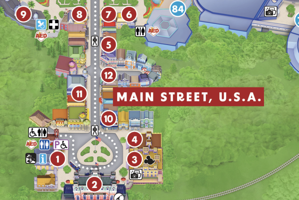 2025 Magic Kingdom Map - Walt Disney World - WDW Magazine