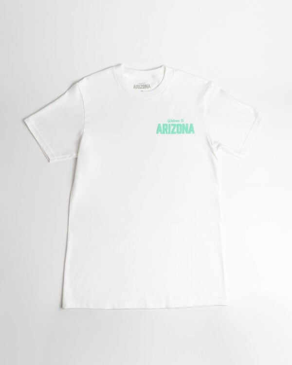 Welcome to Arizona Logo Tee (White)