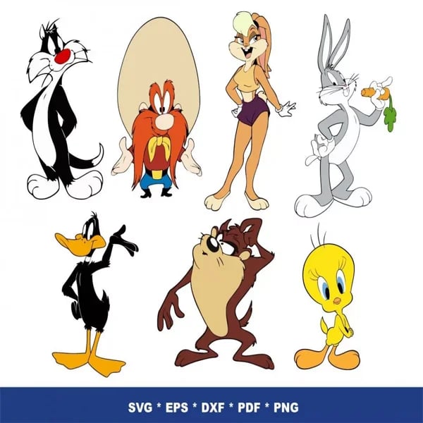 Looney Tunes SVG Bundle
