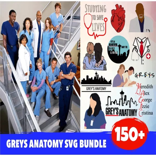 greys anatomy svg