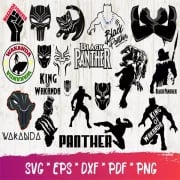 Marvel SVG Bundle