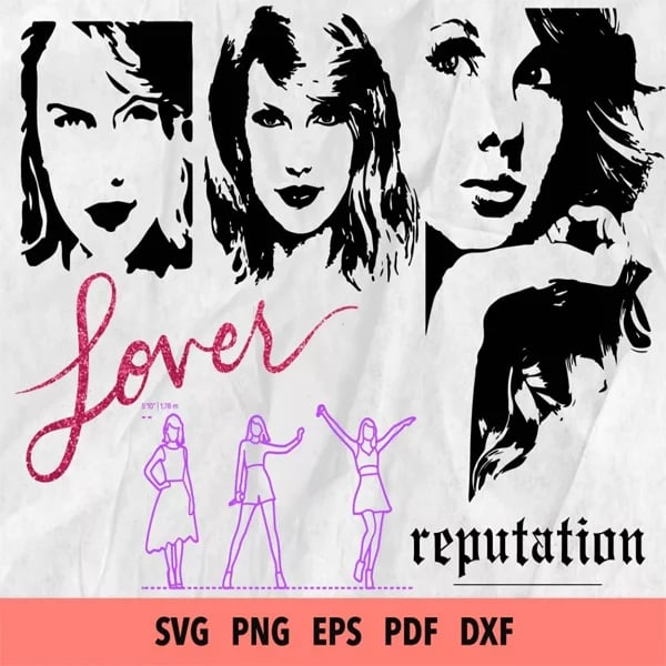 Taylor Swift SVG Bundle
