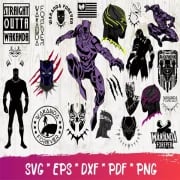 Marvel SVG Bundle