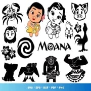 Moana SVG Bundle