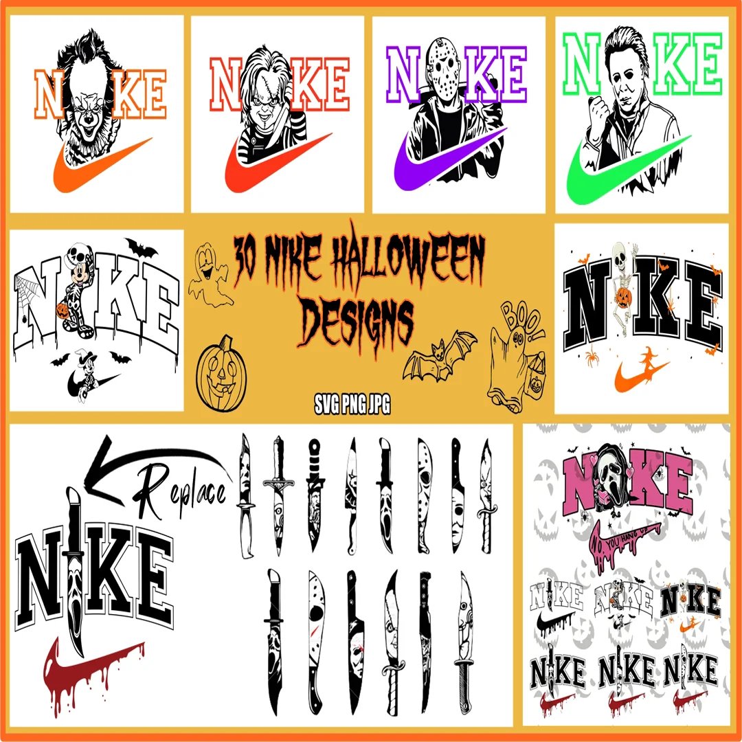 30 SVG Halloween Brand horror svg
