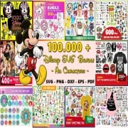 Kids SVG Bundle 100.000+ Fun Designs for DIY Projects