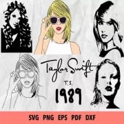 Taylor Swift SVG Bundle