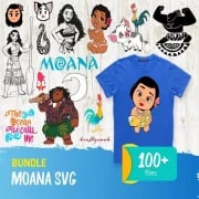 Moana SVG Bundle 100+