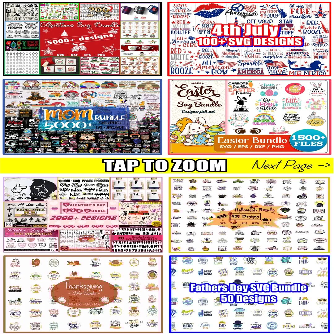 75,000+ SVG Bundle with Fonts – Ultimate DIY Collection for Cricut