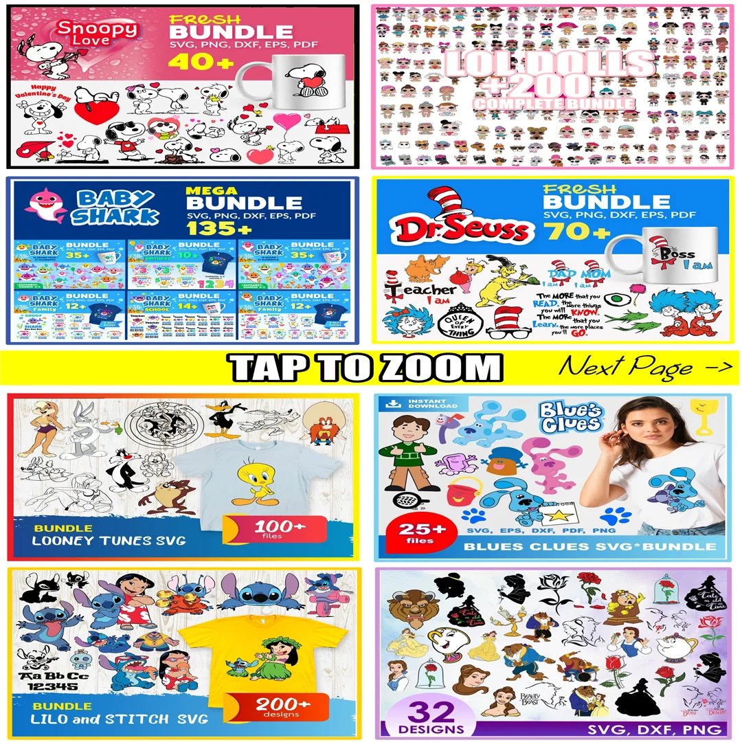 75,000+ SVG Bundle with Fonts – Ultimate DIY Collection for Cricut