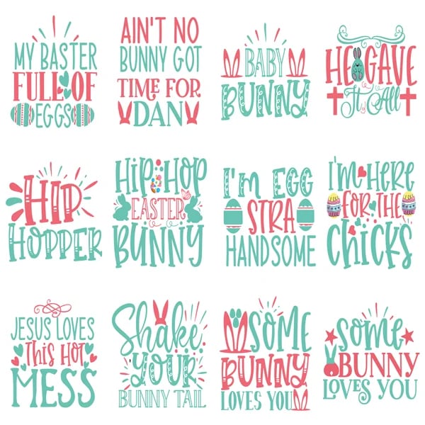 1500+ Easter SVG Bundle