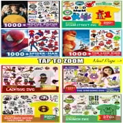 75,000+ SVG Bundle with Fonts – Ultimate DIY Collection for Cricut