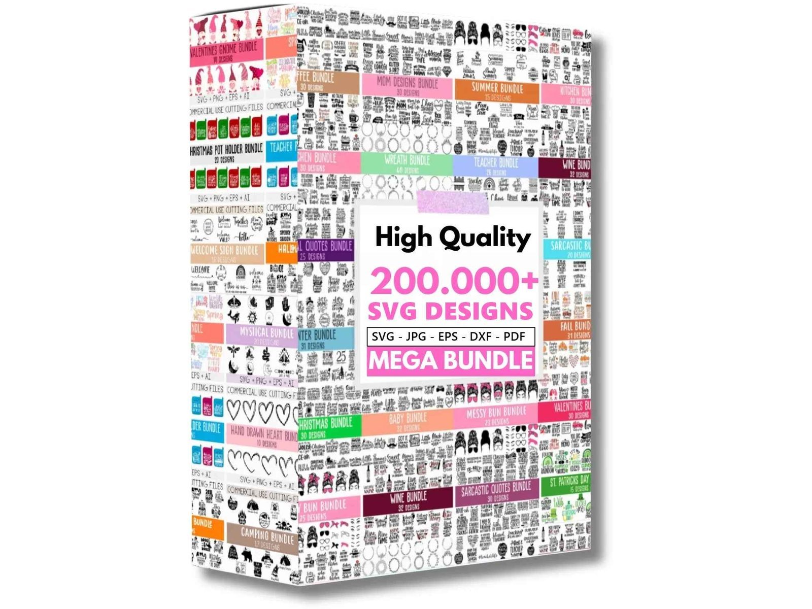 The Ultimate SVG Bundles for Cricut – 200,000 Designs + Bonus Extras