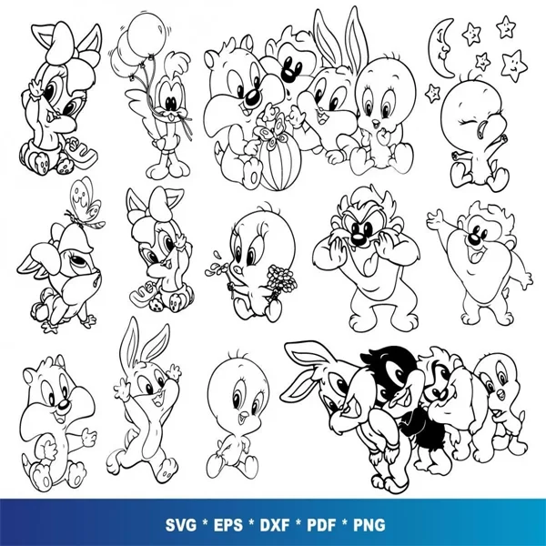 Looney Tunes SVG Bundle