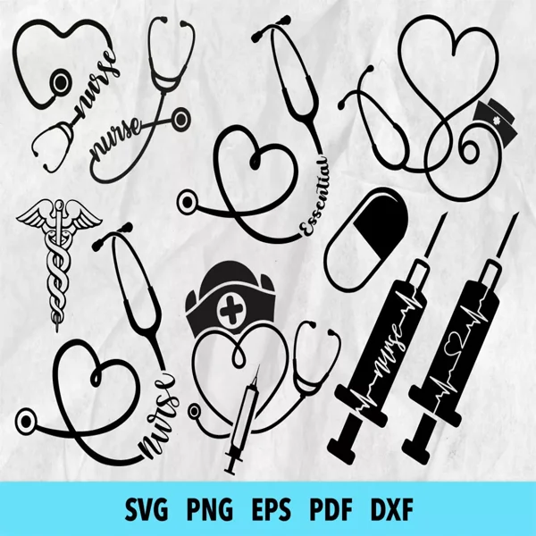 Medical Symbol SVG Bundle