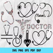 Medical Symbol SVG Bundle