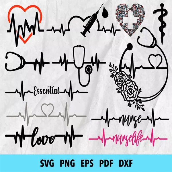 Medical Symbol SVG Bundle