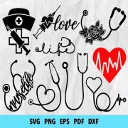 Medical Symbol SVG Bundle