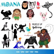 Moana SVG Bundle