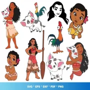 Moana SVG Bundle