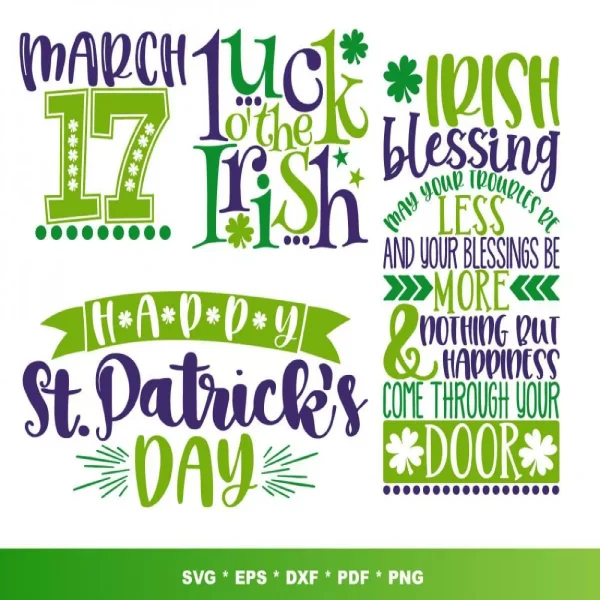 St Patricks Day SVG Bundle
