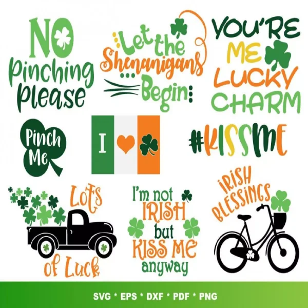 St Patricks Day SVG Bundle