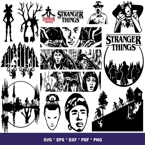 Stranger SVG Bundle