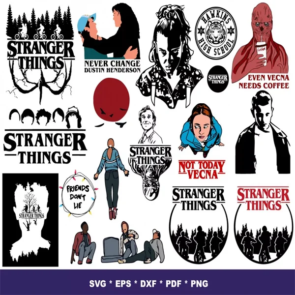 Stranger SVG Bundle