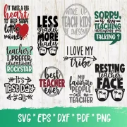 Teacher SVG Bundle 100+