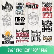 Teacher SVG Bundle 100+