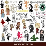 Game of Throne SVG Bundle