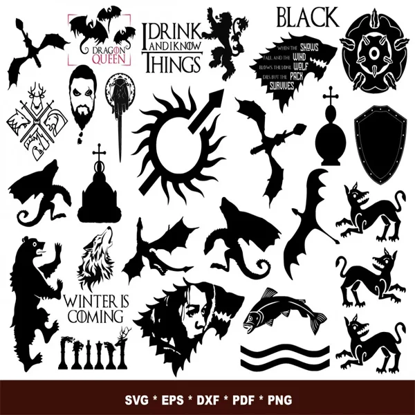 Game of Throne SVG Bundle